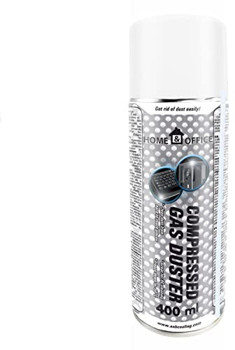 AABCOOLING 1 x 400ml Home&Office Compressed Gas Duster K1 Dry Air, Electronics, Keyboard Cleaning, Compressed Air Dusters, Office Supplies, Air Can, Computer Spray Cleaner, Office Equipment Cleaners