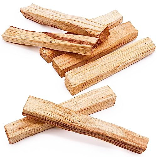 I LOVE MOM Palo Santo Natural Räucherstäbchen S –50 g (5-7 Stück), 100% Natürliches Heiliges Holz aus Peru zum Verbrennen, Kontemplation Räucherstäbchen für Raumduft und Entspannung