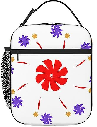 Vacsax Lonchera giratoria de ocho vías para hombres, bolsa de almuerzo reutilizable para hombres y mujeres adultas, lonchera pequeña aislada para el trabajo y picnic