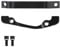 HOUSON Disc Brake Frame Adapter, Disc Brake Mount Adapter Disc Brake Converter A B Pillar for MTB Mountain Bike Bicycle (F160 R140 B)