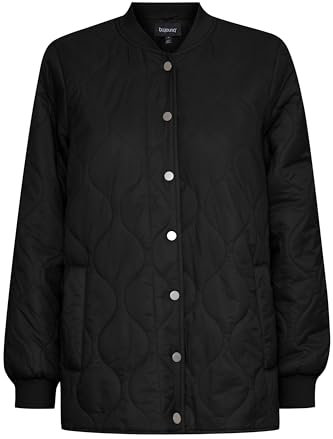 b.young BYBERTA JACKET 3 Damen Steppjacke Jacke glattes Futter 100% Nylon regular fit, Größe:36, Farbe:Black (200451)
