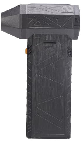 banapoy Jet-Trockengebläse, 180.000 U/min 3Gang-Einstellung elektrischer, kabelloser Luftstaubwedel für Computertastaturen im Auto, handgeführter Turbinen-Jet-Ventilator, Turboventilator