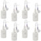 GOIYZTTR 8 PCS E27 Support d'Ampoule Blanc Douille de Lampe E27 Avec Fils et Bornes Convient aux Accessoires d'Eclairage Intérieur DIY