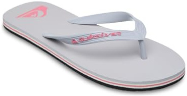 Quiksilver Molokai Core - Flip-Flops for Men - Sandalen - Männer - 46 - Grau