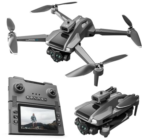 4K high-definition aerial photography drone with 4K HDR video, 38 minutes of flight time, foldable and portable smart professional-grade long-range drone, suitable for outdoor travel aerial photograph