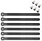 Asukohu Snowboard Bindungsleiterriemen Ersatz Verschleißfest Snowboard Knöchel Leiter Gurt für Outdoor Skifahren Snowboarden Starke Snowboard Bindung Toe Slider Strap