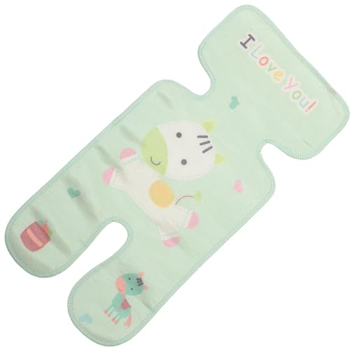 CVUTOVO Leichte Kinderwagen Einlage aus Eis Seide als Sitzauflage und Sitzkühlkissen für Sommer mit Sommeratmosphäre für Babys und Neugeborene im Kinderwagen