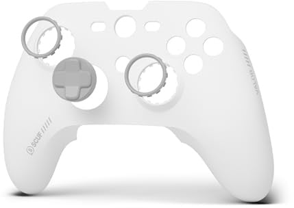 SCUF VALOR PRO Kit Coperture Frontali Rimovibili Per Controller – Bianco | Attacco Magnetico, Anelli Antifrizione