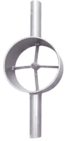 SZLIFE Fendeur de Bambou, Outil de fendage, séparateur de Tubes de Bambou pour Jardin, Atelier, Maison, Argent 4 Coupes