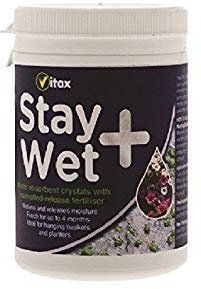 Vitax 200g Stay Wet Plus Water Absorbent Crystals with Fertiliser
