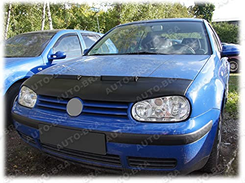 AB-00001 AUTO-BRA kompatibel mit VW Volkswagen Golf 4 MK4 Haubenbra Steinschlagschutz Tuning Bonnet Bra