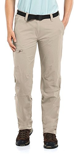 Maier Sports Lulaka, Damen Wanderhose, Wasserabweisende Outdoorhose für Trekking und Hiking, PFC-frei, mSTRETCH pro 4 & Dryprotec, Rollup-Funktion
