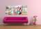 AG Design FTDh 0644 Minnie Maus Daisy Disney, Papier Fototapete Kinderzimmer - 202x90 cm - 1 Teil, Papier, multicolor, 0,1 x 202 x 90 cm, Bunt