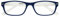 I NEED YOU Lesebrille Feeling, +2.00 Dioptrien, blau-weiß
