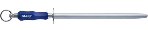 Giesser seit 1776 - Made in Germany - Premium Steel, Policut , Metzgerstahl, oval, Wetzstab, Wetzstahl, 31 cm, dünne Klingen, extrem fein, Messerschärfer, 9906 31