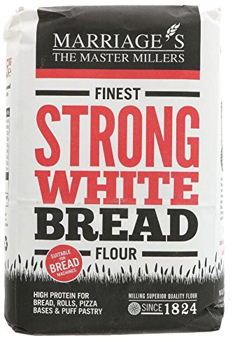 (6 PACK) - W H Marriage - Finest Strong White Flour | 1500g | 6 PACK BUNDLE