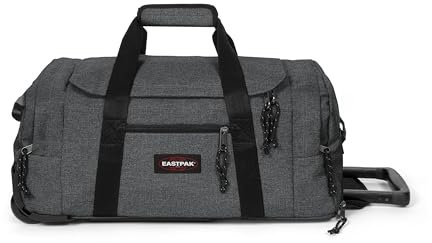 Eastpak Leatherface S + Reisetasche, 55 x 34 x 26 cm, 41 L - Black Denim (Grau)