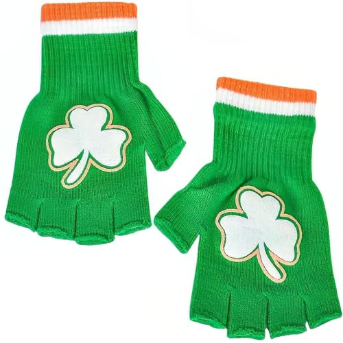 Rhode Island Novelty Fingerlose Handschuhe aus Acryl, Grün , Einheitsgröße