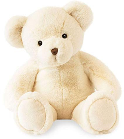 Histoire d'Ours - Grande Peluche Ours Titours - 50 cm - Blanc - Grosse Peluche Douce et Mignonne pour les Calins - Idée Cadeau de Naissance et Anniversaire pour Enfants - HO2884