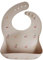 mushie Silikon Bib für Kinder | Lätzchen mit Auffangschale | BPA frei Wasserdicht | Abwaschbar Lätzchen mit verstellae Passform | Sichere & Hochwertige für Kleinkinder & Baby | Cherries
