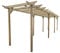 Garden Wooden Pergola Kit - Exclusive Pergola Range - 9 Designs - 42 Size Kits (1.8m x 3m (with 4 posts), Dinasty Design)