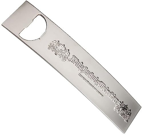 König Ludwig Flaschenöffner - Silber - Legierter Stahl (Stainless Steel) oder Aluminium