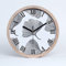 Tulup Holzuhr Uhr Holz Modern Runde ⌀ 25cm Dekoration Stille Uhren Wanduhr Schwarze Uhrzeiger - Ginkgo