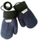 Blingko Thermohandschuhe Winter Kinder Halbfinger Handschuhe Cartoon Fingerhandschuhe Strick mit Flip Top Handschuhe Streifenhandschuhe Arbeitshandschuhe für 1-6 Jahre Mädchen Jungen,Dunkelblau