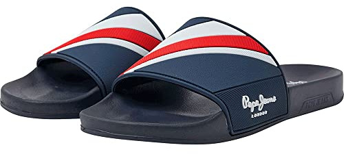 Pepe Jeans SLIDER TEXTURE, Sandale, Navy,