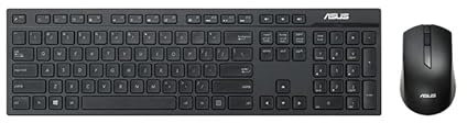 Teclado+Raton Wireless ASUS W2500 Negro