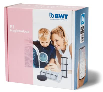 BWT E1 Hygienebox 820396 – Komplettes Set für 1 Jahr Betriebsdauer Ihres Vorfilter Hauswasserwerks, beinhaltet 1 x Filtertasse und 2 x Filterelement