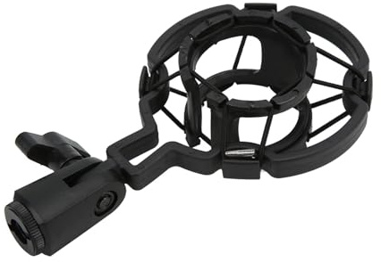 Montura De Choque Para Micrófono, Suspensión De Micrófono Flexible, Soporte De Montura De Choque, Clip Antivibración, Montura De Choque De Araña Para Conferencias