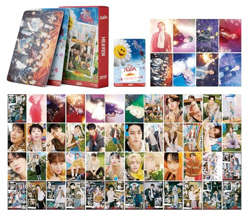 Seventeen Lomo Karten Seventeen 11th Mini Album HEAVEN Seventeen Merch Mini Fotokarten Postkarten Geschenk für Fans