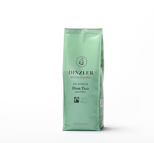 Dinzler Espresso Don Teo - ganze Bohne - 250 g - Bio und Fair
