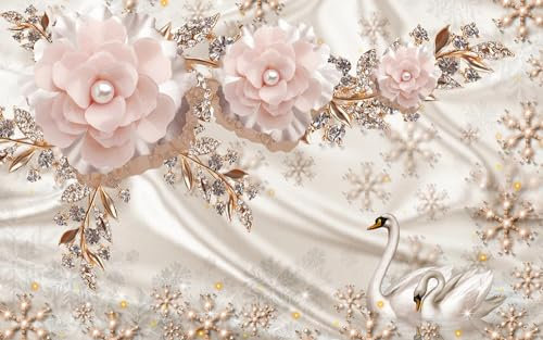 Tapete Rosa Gold Elegant Fototapete Vliestapete Fototapete 3d Effekt Dekoration Tapeten Wohnzimmer Wallpaper Büro Flur Fototapete Schlafzimmer Kinderzimmer Tapete 190x148cm