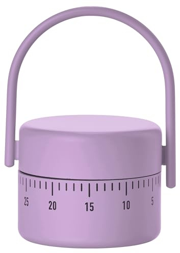 Zone Denmark Singles Küchentimer/Kurzzeitwecker aus Metall, Lupine