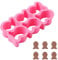 1 Goldfish Cracker Cutter, Mini Fish Cookie Cutter Funny Cute Animal Biscuit Stamps for Treats Sugar Ice Chocolate Baking (6 Goldfish)