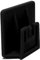 4R Quattroerre.it 1732B Clip per Telepedaggio Sistema di Fissaggio Removibile, 3 x 3 cm, Nero