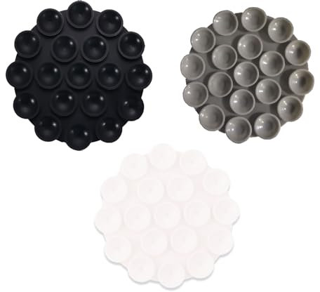 3 Soportes de Ventosa para teléfono móvil, Ventosa de Silicona para Coche, Ventosa para Banco de energía, Ventosa Duradera, Ventosa de Seguridad para teléfono móvil