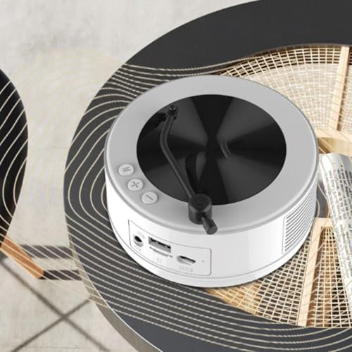 Radio retro, mini altavoz, radio FM portátil, altavoz integrado, altavoz retro compatible con Bluetooth, 112 x 112 x 40 mm, 1500 MA, USB CC 5 V