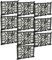 vhbw 10x Motorschutz-Filter kompatibel mit Siemens VSM5, VSQ5, Q 8.0 Powersensor Parquet Specialist, VSC7AC342, VS06V212 Staubsauger