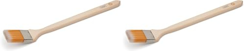 Hamilton For The Trade Extra Long Handle Radiator Cutting In Angled Paint Brush 2in (Pack of 2)