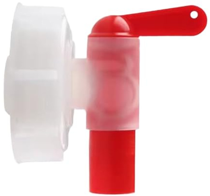 Wasserhahn, Dosierhahn mit Gewinde, für den Haushalt, Auslaufsicher, für Tanks, 15-60 l, für Tanks, Umfüllung, Badezimmer, Küche | Schlauchspender