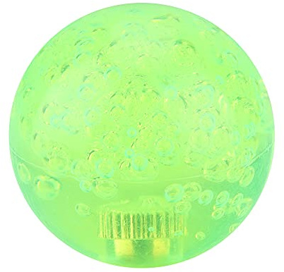 Ouitble Rocker Crystal Ball Joystick Top Ball Premium-Kampfspielzubehör ABS-grüner Griff Top Ball für Maschinen und Kampfspiel-USB-Sets