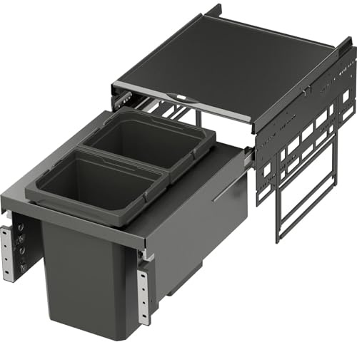 VS ENVI Space Abfalltrennsystem KB 400 mm 2 x 10 Liter Lava