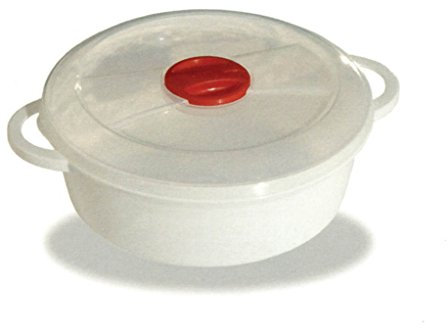 M home Cocotte 29.1034.0.12 Récipient rond pour micro-ondes Capacité 2 l Multicolore
