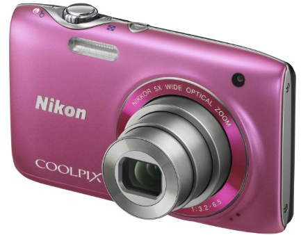 Nikon Coolpix S3100 Digital Camera - Pink (14MP, 5x Wide Optical Zoom) 2.7 inch LCD