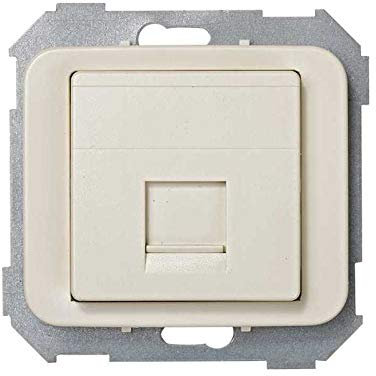 Simon - 75585-61 adaptador 1 rj-45 amp s-75 marfil Ref. 6557531317