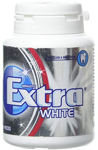 Wrigley's Extra White Chewing Gum Bottle, 46 each
