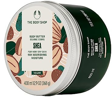 The Body Shop Shea Body Butter/Körperbutter für Sehr Trockene Haut große 400ml
